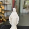 Tượng đức mẹ maria đá trắng cao 20cm T085