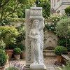 Tượng nghệ thuật đá nguyên khối Tượng Nữ Thần Caryatid Cao 1m4 T476
