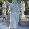 Tượng Chúa Giêsu đá trắng cao 1m6 T208