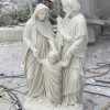 Tượng Gia đình Thánh Gia đá trắng cao 1m T205
