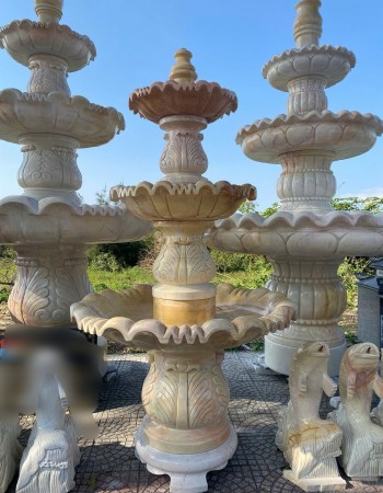 Thuỷ luân nước đá nguyên khối cao 2m3 ngang 115cm T008