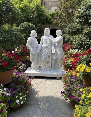 Tượng Chúa Giêsu bị bắt – một hình ảnh trong cuộc Thương Khó của Chúa Giêsu, cao 2.5m T382