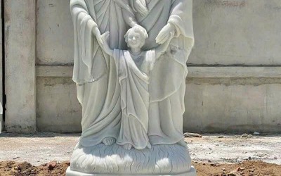 Tượng Chúa Giê Su Đá Trắng Nguyên Khối – Vẻ Đẹp Trang Nghiêm Và Trường Tồn Theo Thời Gian