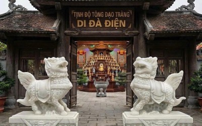 Top 99+ Mẫu Tượng Nghê Đá Trắng Nguyên Khối Đẹp Nhất Cho Công Trình Tâm Linh