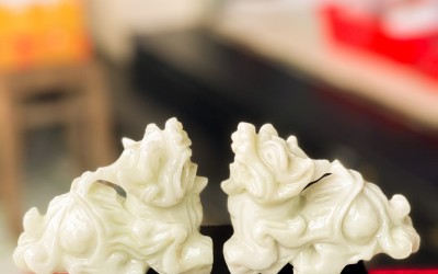 Vì Sao Tỳ Hưu Đá Trắng Nguyên Khối Được Ưa Chuộng? Phân Tích Từ Nghệ Nhân Đá Mỹ Nghệ