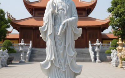 Những Mẫu Tượng Quan Âm Đá Trắng Được Thỉnh Nhiều Nhất Hiện Nay