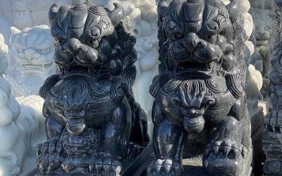 Top 5 Mẫu Kỳ Lân Đá Cẩm Vân Nguyên Khối Đẹp Nhất 2026 – Tinh Hoa Gia Hân
