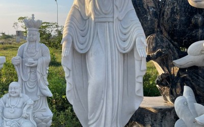 Top 50+ Mẫu Tượng Đức Mẹ Maria Bằng Đá Trắng Đẹp Nhất Hiện Nay