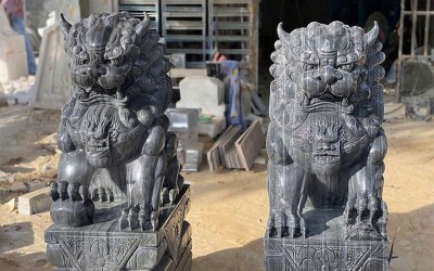 Kỳ Lân Đá Cẩm Vân Nguyên Khối Là Gì? Đặc Điểm Nhận Biết & Giá Trị Phong Thủy