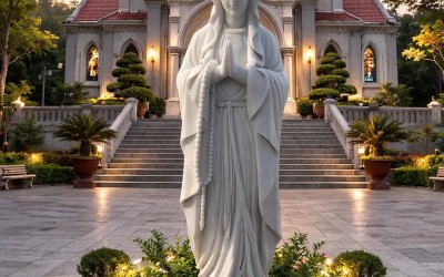 TƯỢNG ĐỨC MẸ MARIA ĐÁ TRẮNG – Ý NGHĨA, GIÁ TRỊ LINH THIÊN VÀ NHỮNG PHƯỚC LÀNH TUYỆT VỜI