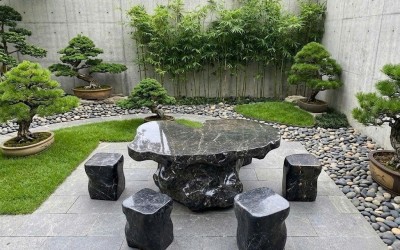 Top 100+ Mẫu Bộ Bàn Đá Cẩm Vân Tự Nhiên Đẹp, Độc Đáo Xu Hướng 2026