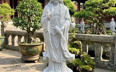 Sự Thật Về Tượng Quan Thế Âm Bồ Tát Đá Trắng Tự Nhiên: Top 1 Lựa Chọn Cho Gia An