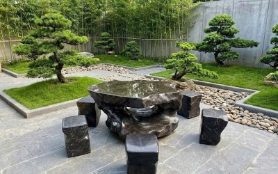 Top 50+ Mẫu Bộ Bàn Ghế Đá Nguyên Khối Tự Nhiên Đẹp, Sang Trọng