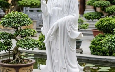 Xưởng Sản Xuất Tượng Quan Âm Đá Trắng Nguyên Khối Giá Gốc Tại Đà Nẵng: Uy Tín & Tinh Xảo