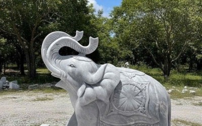 Top Điểm Khác Biệt Năng Lượng Giữa Tượng Voi Đá Trắng Nguyên Khối Và Voi Đúc Bê Tông: Tại Sao Giá Trị Chênh Lệch Hàng Chục Triệu?
